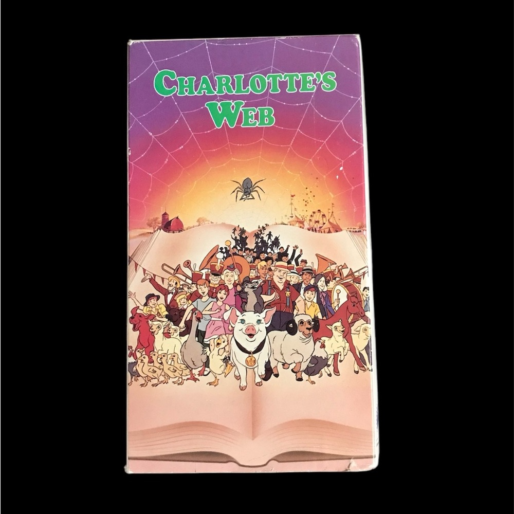 1991 Vintage Charlottes Web VHS Tape Paramount